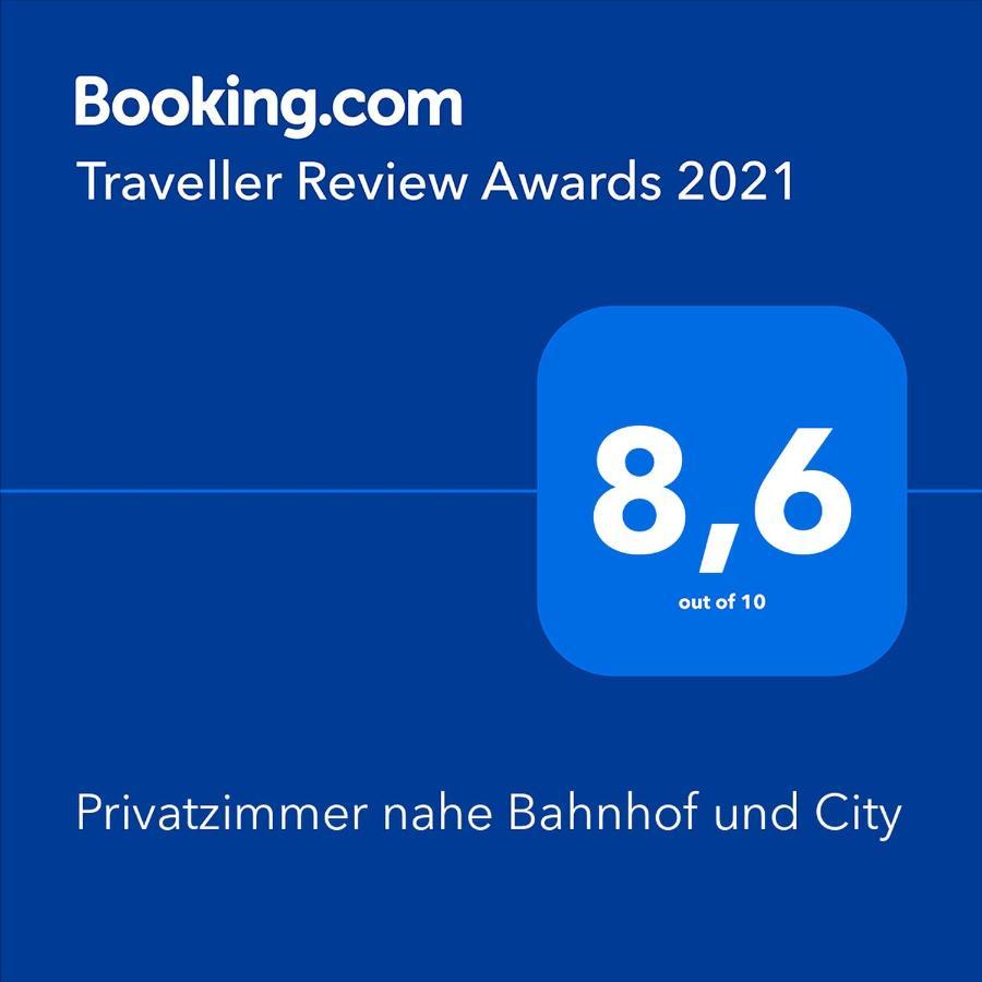 Privatzimmer Nahe Bahnhof Und City Вюрцбург Екстериор снимка